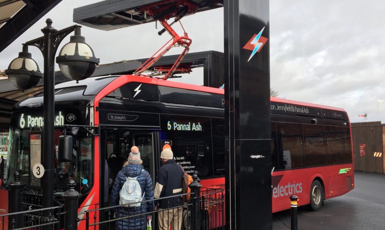 REA comment on Britain’s first all-electric bus town