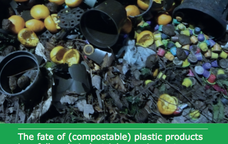 Dutch research on the fate of compostable plastics