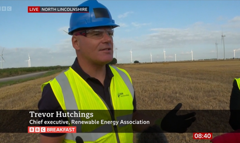 REA CEO, Trevor Hutchings on BBC Breakfast